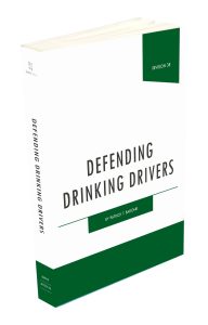 Defending Drinking Drivers, written by DUI defense attorney Patrick Barone